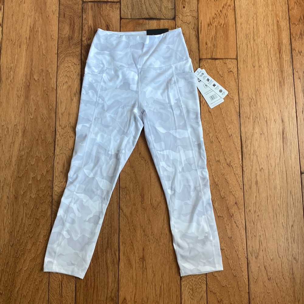 RBX Small White Camo Leggings